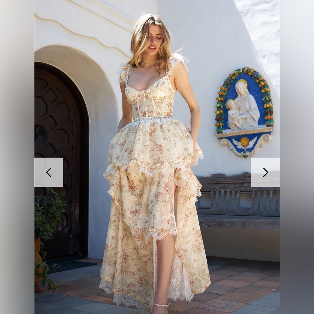 V. Chapman Jolie Dress in Carmel Valley Rose